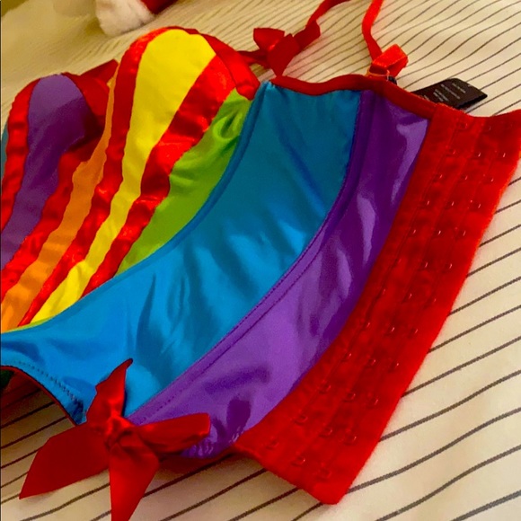 Party colorful sexy lingerie top - Picture 4 of 4